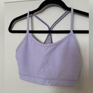 lululemon athletica Light Purple Flow Y Sports Bra